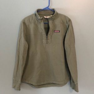 Vineyard vine 3/4 zip sweatshirt